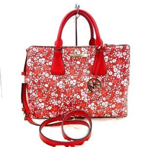 🔥🎁NWT! Michael Kors CAMILLE Large Satchel Handbag Msrp:$368.00